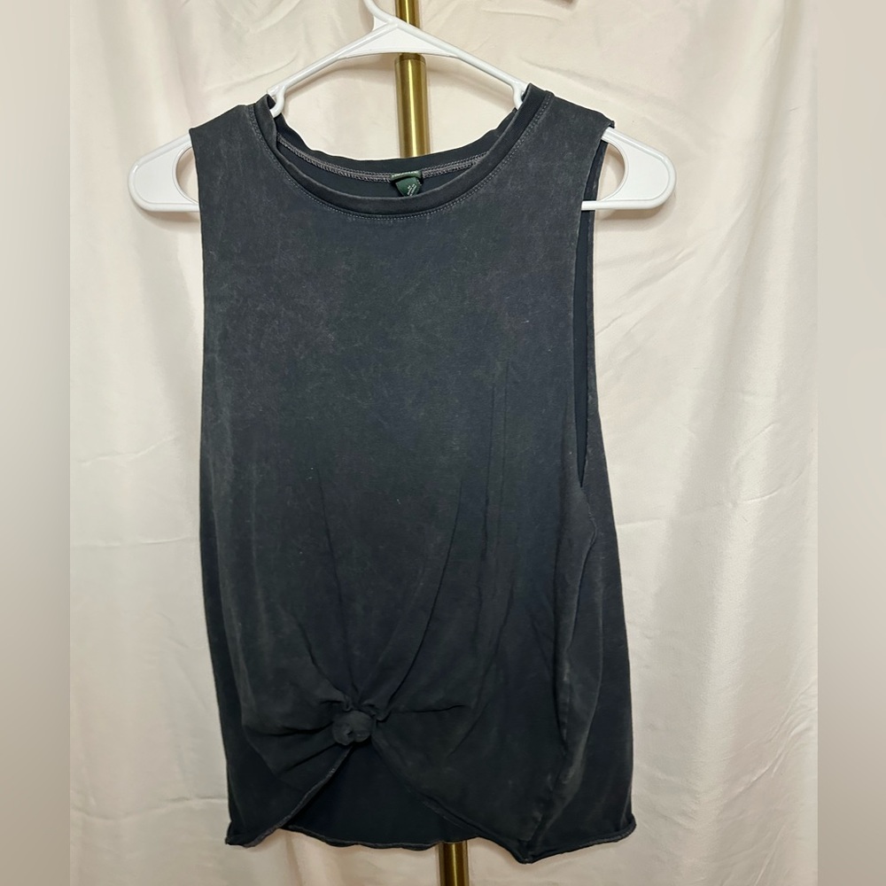 Wild Fable Cut-off Tied Tank top Size M